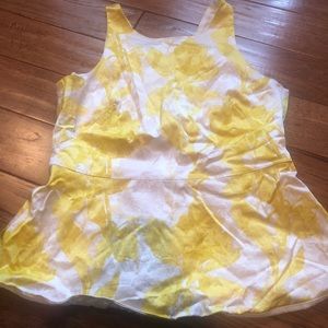Banana republic peplum blouse